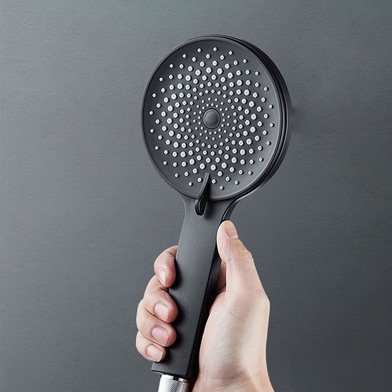 Contemporary round shower head in solid color handheld shower head for the bathroom