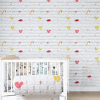 Modern Cartoon Wall Covering Peel and Stick Wall Ceiling for Bedroom
