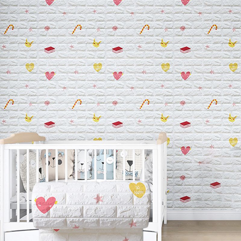 Modern Cartoon Wall Covering Peel and Stick Wall Ceiling for Bedroom