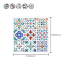 Wall tiles paste wallpaper Floral check pattern wallpaper tile