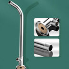 Modern Showerhead Combination Double Showerhead Polished Stainless Steel Wall Mounted Showerhead