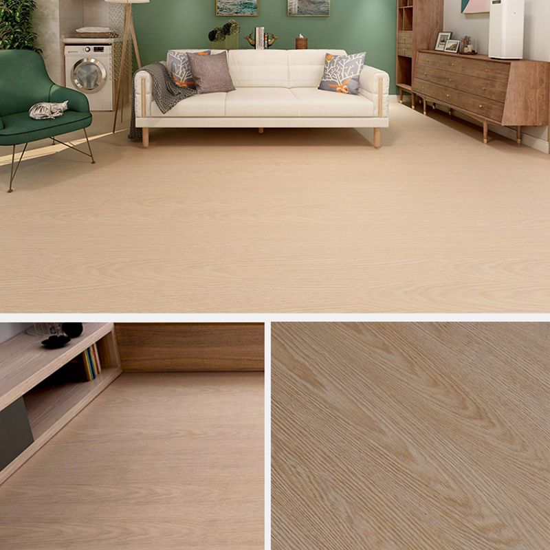 Square Edge Vinyl Floor Living Rooms PVC Flooring with Peel & Stick