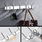 Modern Stainless Steel Bathroom Shelf Paper Holder Bathroom Accessory Set