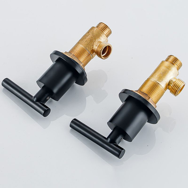 Modern 2-Handle Bathroom Sink Faucet 3-Hole Widespread Bathroom Faucet
