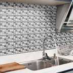 Mosaic tile for stripping and gluing tile mirror kitchen removable wall tile