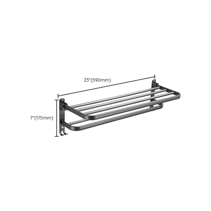 Modern Bathroom Fixture Set Towel Bar Gray Bathroom Shelf Bathroom Set