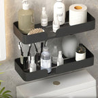 Modern Rectangular Bathroom Shelf 2/3-Piece Bathroom Accessory Set