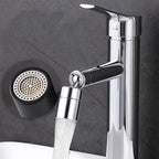 Modern Sink Faucet Copper Lever Handle Low Arc Pull Out Sink Faucet