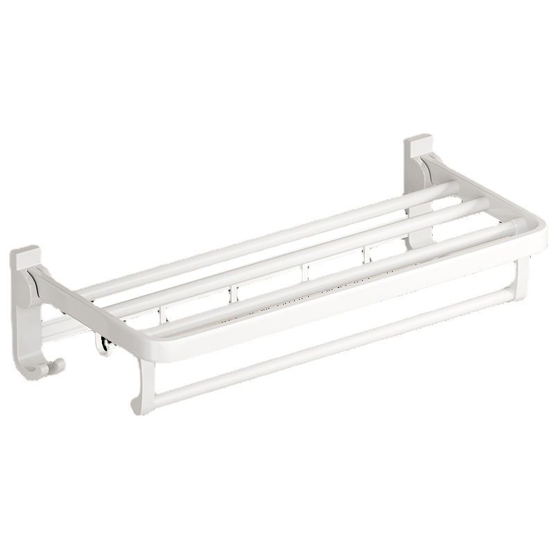 Modern Bathroom Hardware Set Towel Bar White Bath Shelf Bathroom Hardware Set