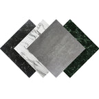 Modern fabric look plastic floor water-repellent square edge floor tiles
