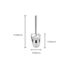 Modern Bathroom Set Stainless Steel Bathroom Shelf Paper Holder Bathroom Accessory Set