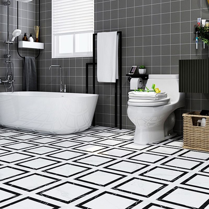 Peel and Stick Vinyl flooring Matte vinyl flooring with square edge