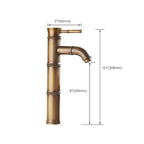 A hole water tap country sink bathroom faucet with single lever handle