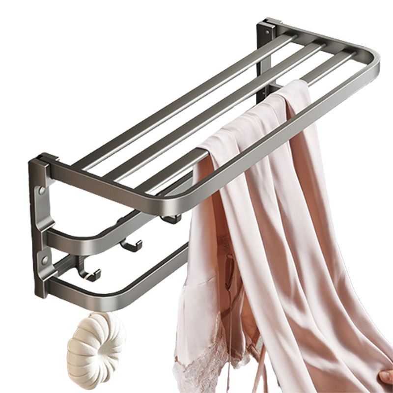 Traditional bathroom accessory as a single piece or in a set in gray