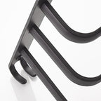 Modern black aluminum bathroom accessory set towel bar bathroom fittings