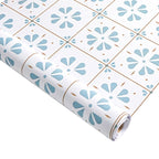 Modern Tile Peel & Stick PVC Grid Pattern Self-Adhesive Wallpaper
