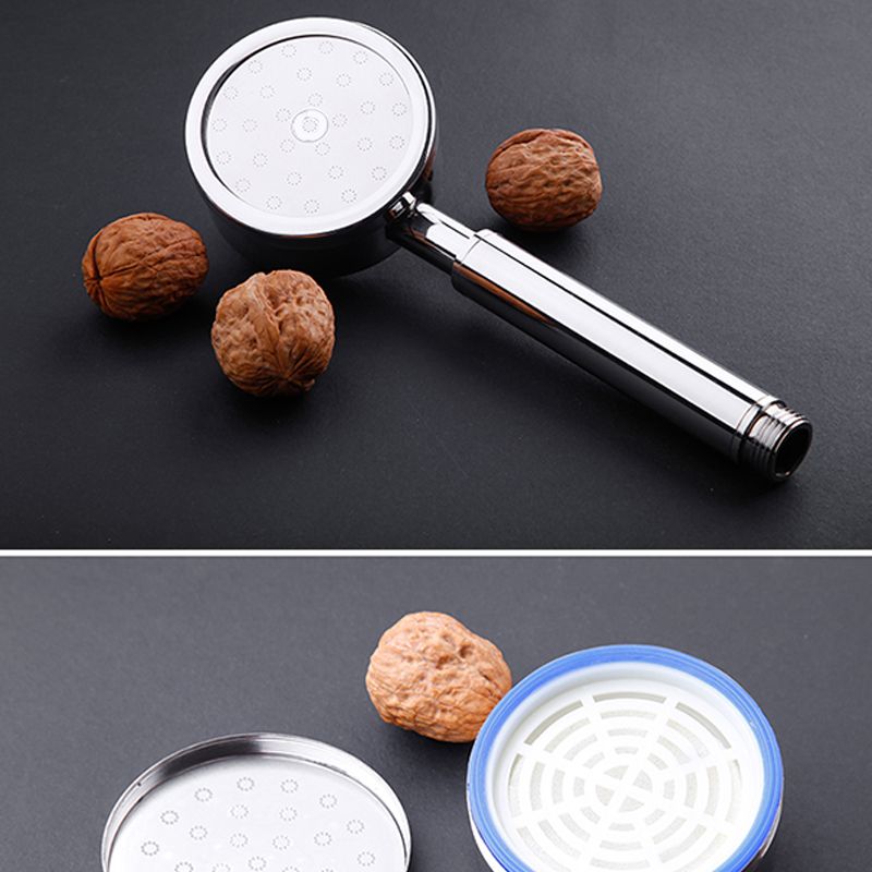 Modern Stainless Steel Hand Shower Water Filtration Round Shower Head