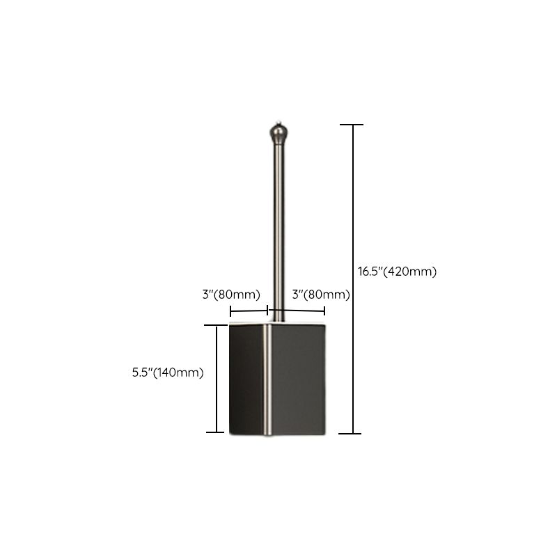 Matte Gray Bathroom Hardware Set Modern Bathroom Accessories Set
