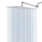 Stainless Steel Fixed Shower Head Rainfall Wall Mounted Shower Head with Extension Arm