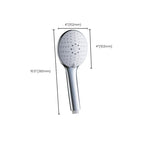 Wall-mounted handheld shower Modern metal handheld shower