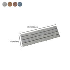 Interlocking composite deck tiles Striped pattern patio tiles