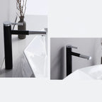 Modern Sink Ceramic Solid Color Round Sink