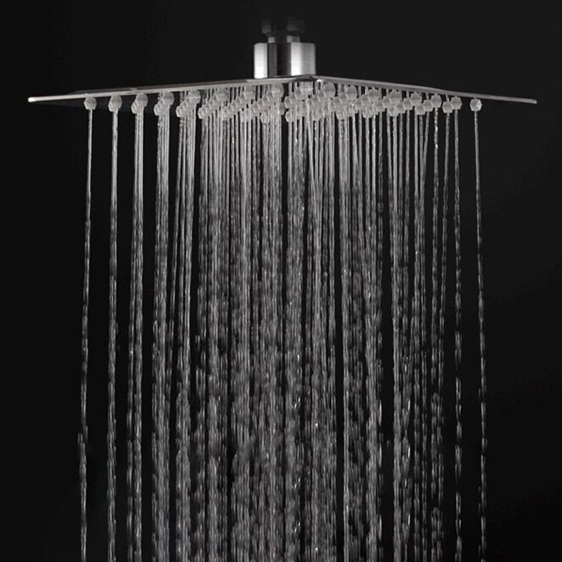 Metal Fixed Shower Head Modern Bathroom Ceiling Mount Shower Head
