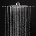 Metal Fixed Shower Head Modern Bathroom Ceiling Mount Shower Head