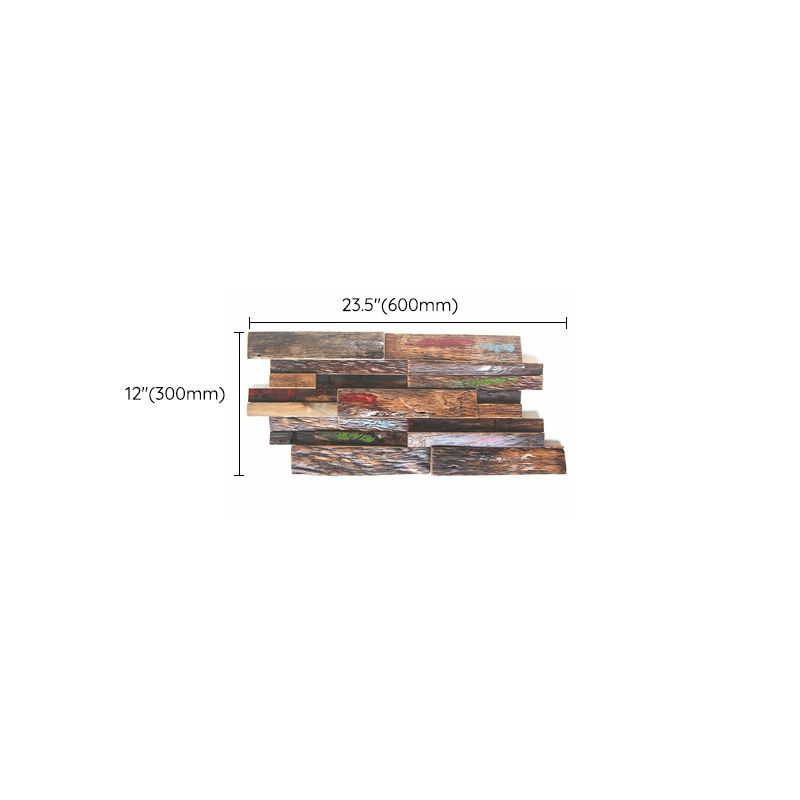Wall cladding wood shiplap mosaic modern interior wall cladding