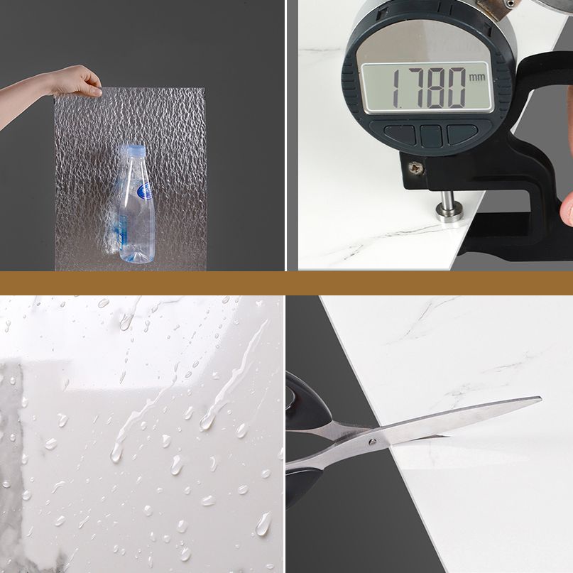 Modern Pearl Wall Bowls PVC Wall Access Panel for Peeling and Sticking for Bathroom and Kitchen