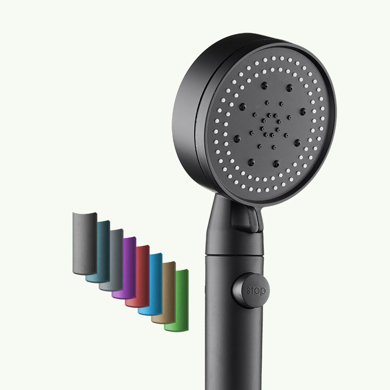 Plastic handheld shower wall-mounted shower head with adjustable spray pattern