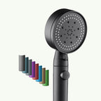 Plastic handheld shower wall-mounted shower head with adjustable spray pattern