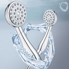 Contemporary Brass Round Hand Shower Water Filtration Shower Head