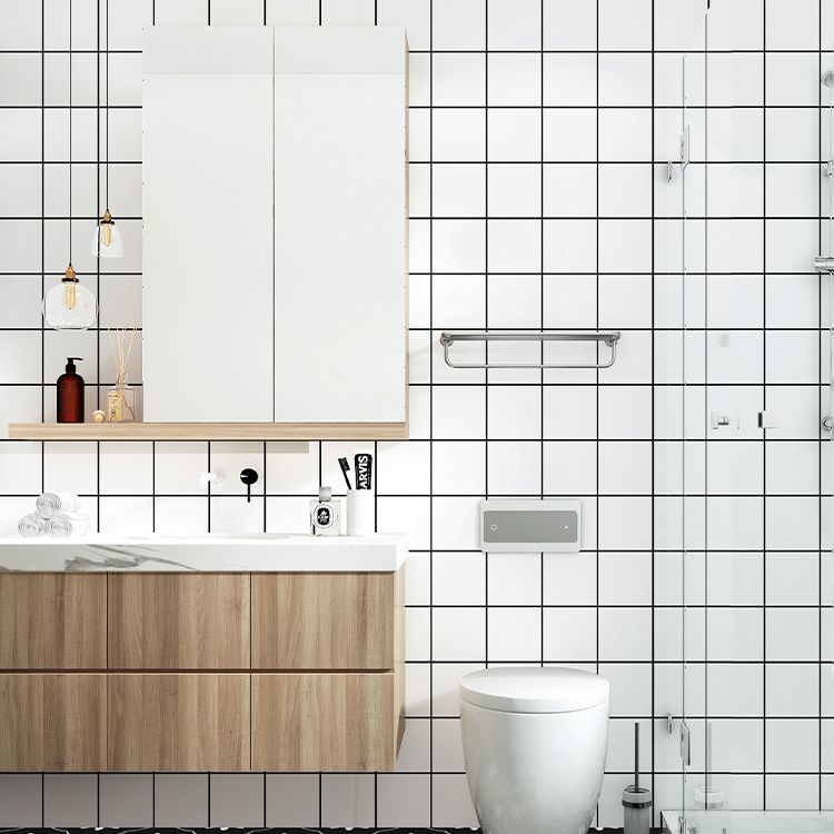 Modern mosaic tile for peeling and sticking for the bathroom backsplash