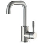 Deck Mounted Copper Bathtub Faucet Low Arc Central Bathtub Filler Trim