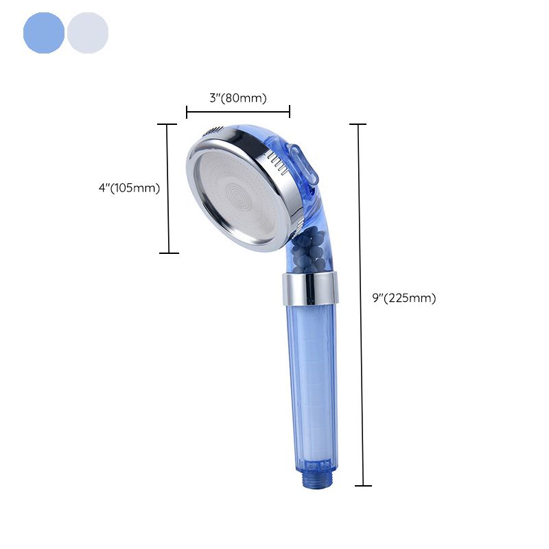 Modern Style Shower Head Plastic Hand Shower Head with adjustable water flow