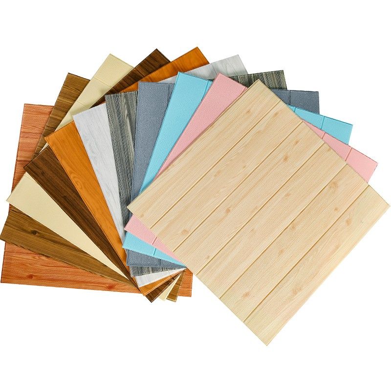 Smooth Splash Protection Panels Waterproof Peel and Stick Wall Covering
