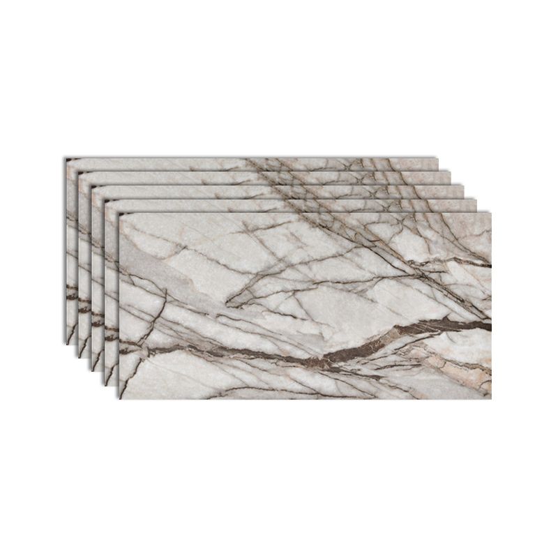 PVC Tile Peel & Stick Modern Peel and Stick Wall Tile