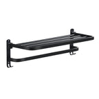 Modern Bathroom Accessories Black Paper Holder Bathroom Shelf Bathroom Accessory Set