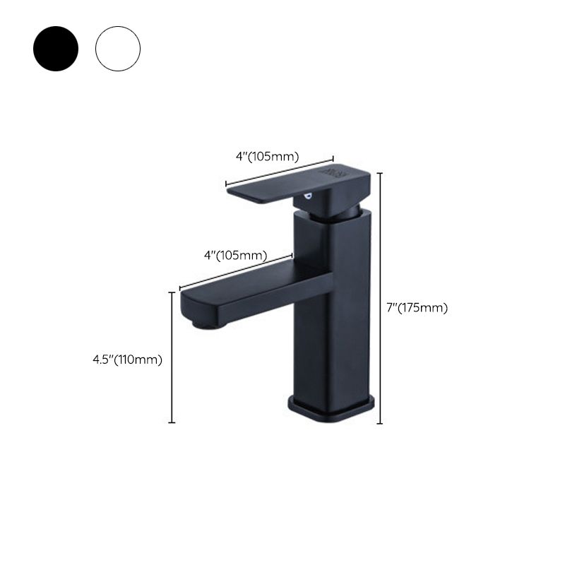 Industrial Bathroom Faucet Stainless Steel Lever Handles with Water Hose Sink Faucet