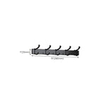 Traditional Aluminum Bathroom Accessories Set Black Bathroom Accessories Kit