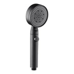 Plastic Hand Shower Wall Mounted Shower Head with Adjustable Spray Pattern