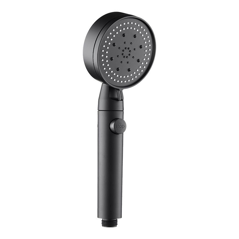 Plastic Hand Shower Wall Mounted Shower Head with Adjustable Spray Pattern