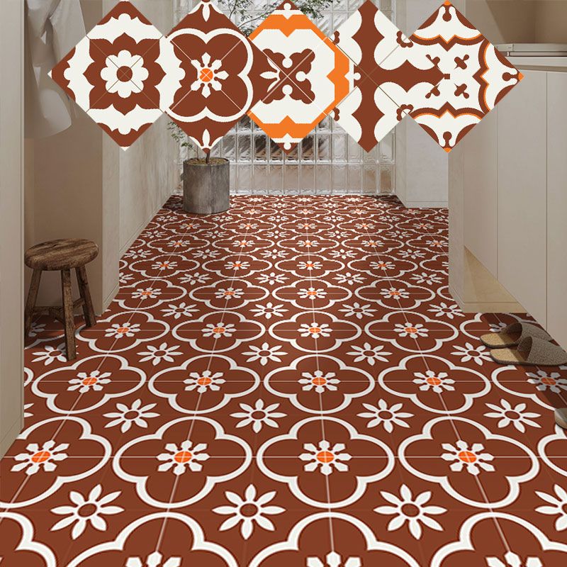 Peel and Stick Vinyl Flooring PVC Sample Vinyl Flooring with Square Edge