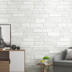 Colorful 3D-embossed wall panel Waterproof artificial stone wall tile