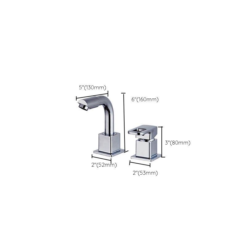 Chrome Bath Faucet Trim with Lever Handle Deck Mounted Bathtub Faucet