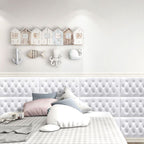 Contemporary Wall Panel Textured Wall Interior Waterproof Upholstered Panel