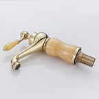 Luxury Vessel Faucet Brass Lever Handles Low Arc Sink Faucet