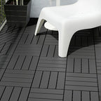 4-Slat 12" X 12" PVC Floor Tiles Connection Installation Floor Tiles