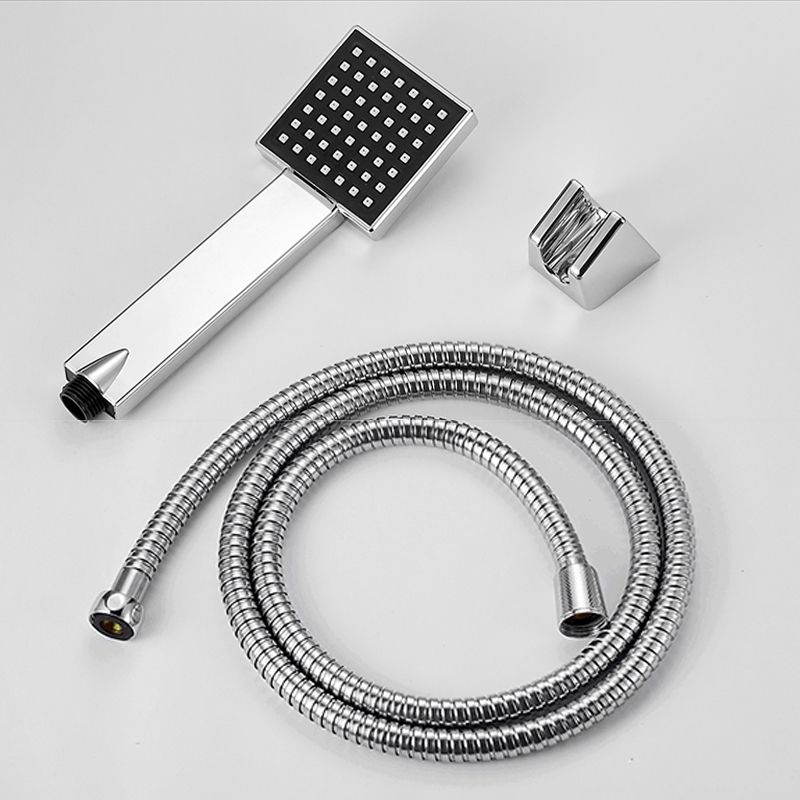 Square Handheld Showerhead Leakproof Wall-Mounted Showerhead